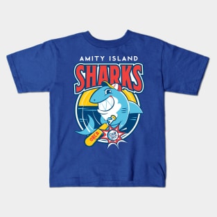 Sharks Baseball Kids T-Shirt